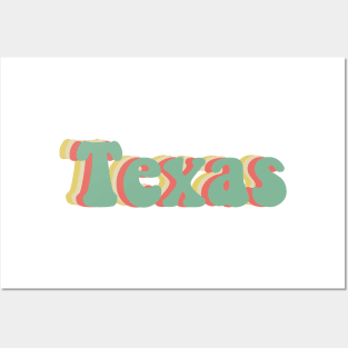 Texas 70's Posters and Art